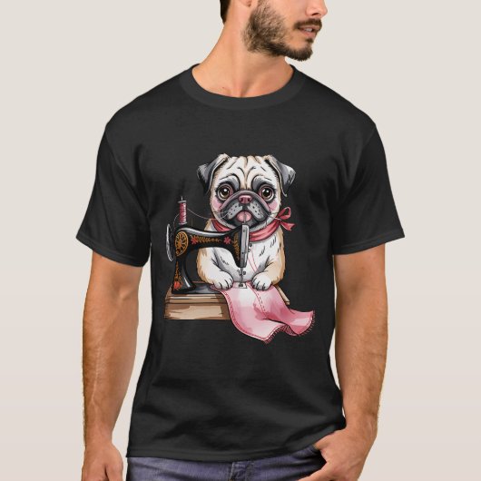 パグ+縫製 Tシャツ (正面)