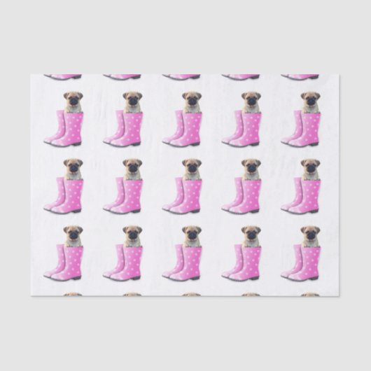 パグ 薄葉紙 (正面)