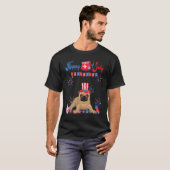 パグ 7月4日 Tシャツ (正面フル)