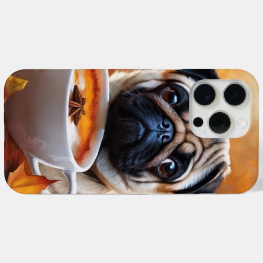 パグ Case-Mate iPhoneケース (裏面 (横))