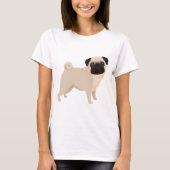 パグ Tシャツ (正面)