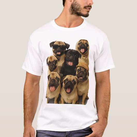 パグ Tシャツ (正面)