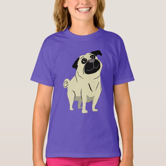 パグ Tシャツ (正面)