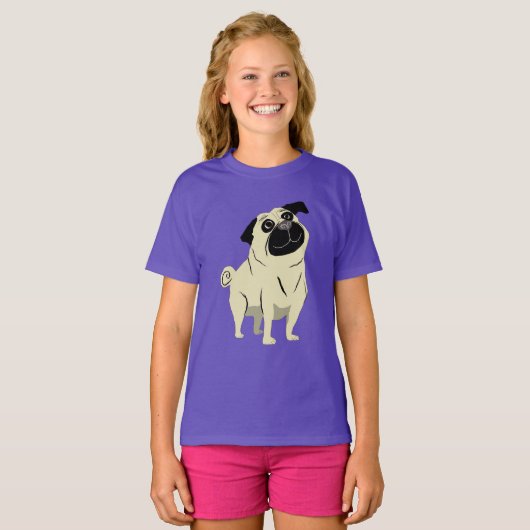 パグ Tシャツ (正面フル)
