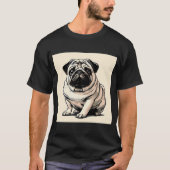 パグ Tシャツ (正面)