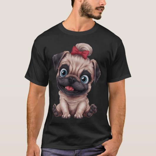パグ Tシャツ (正面)