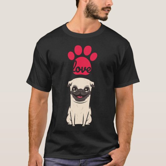 パグ Tシャツ (正面)