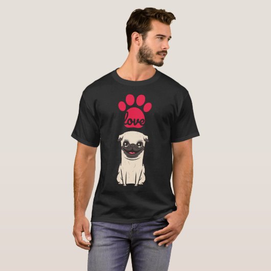 パグ Tシャツ (正面フル)