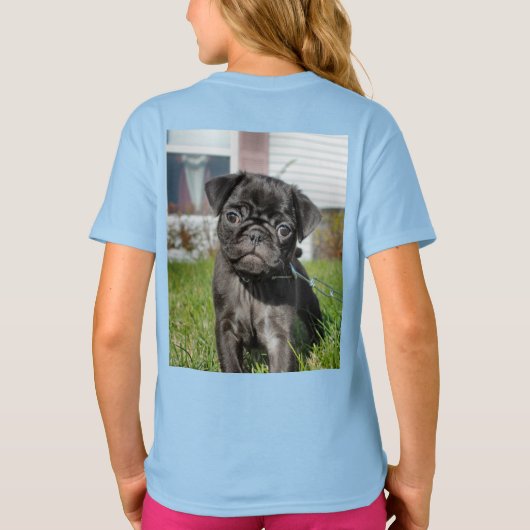 パグ Tシャツ (裏面)