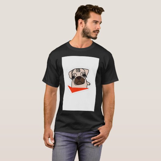 パグ Tシャツ (正面フル)