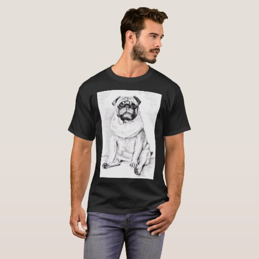 パグ Tシャツ (正面フル)