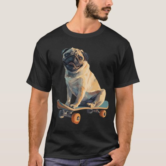 パグ Tシャツ (正面)