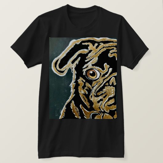 パグTシャツ Tシャツ (デザイン正面)