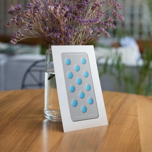 パケットの青い丸薬の招待状 招待状