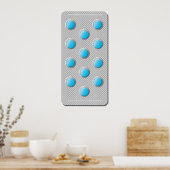パケットポスターの青い丸薬 ポスター (キッチン)