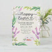 パコザバニーイースターブランチ&エッグ狩り招待状 招待状 (スタンド正面)