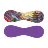 パゴダと着色風景 野球ボール (パネル)