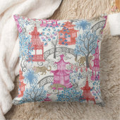 パゴダの森のパーティーヒョウ クッション (ブランケット)