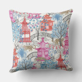 パゴダの森のパーティーヒョウ クッション (裏面)