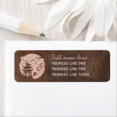 パゴダの花ピンク「夢」 ラベル (インサイチュ)