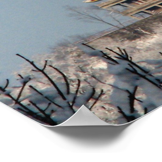 パゴダの雪 ポスター (角)