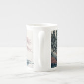 パゴダの風景 ボーンチャイナマグカップ (裏面)