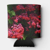 パゴダカラフルの花（赤とピンク） 缶クーラー (裏面)