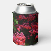 パゴダカラフルの花（赤とピンク） 缶クーラー (缶裏面)