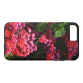 パゴダカラフルの花（赤とピンク） Case-Mate iPhoneケース (裏面(横))