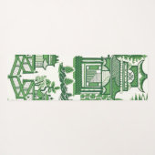 パゴダティーハウスチノワセリーインジェードグリーン ヨガマット (裏面(横))