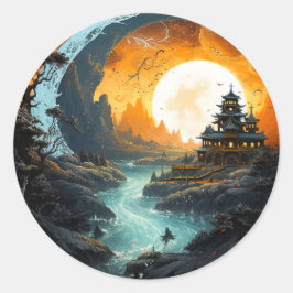 パゴダパレスリバー陰陽武術アーツ ラウンドシール