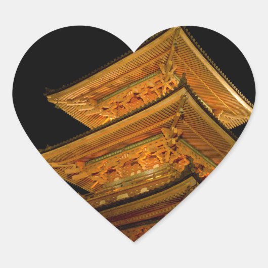 パゴダージャパン京都 ハートシール (正面)