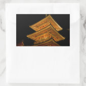 パゴダージャパン京都 長方形シール (バッグ)