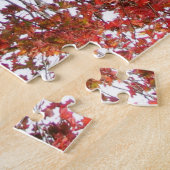 パゴダ日本のー付き美しいロックガーデン ジグソーパズル (側面)