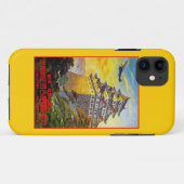 パゴダ日本のー付き航空輸送 Case-Mate iPhoneケース (裏面(横))