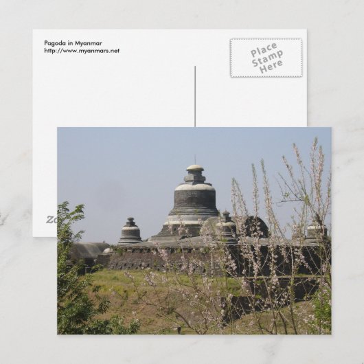 パゴダ ポストカード (正面/裏面)