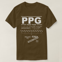 パゴパゴ国際的空港PPG Tシャツ