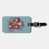 パサイズフラワースクービードゥーと集団 ラゲッジタグ (正面横)