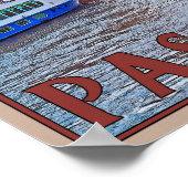 パサウ – ドナウウォーターフロント ポスター (角)