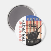 パサデナティーパーティー マグネット (正面/裏面)