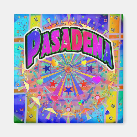 パサデナ宇宙統一磁石 マグネット (正面)