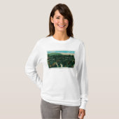 パサデナ、カリフォルニアの細流のSecoの地面 Tシャツ (正面フル)