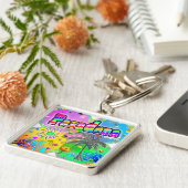 パサデナ クアドロ シーズンズ キーチェーン (側面)