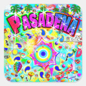 パサデナ ミスティック ダンス スクエアシール (正面)
