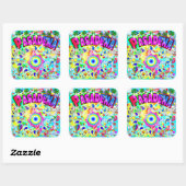 パサデナ ミスティック ダンス スクエアシール (シート)