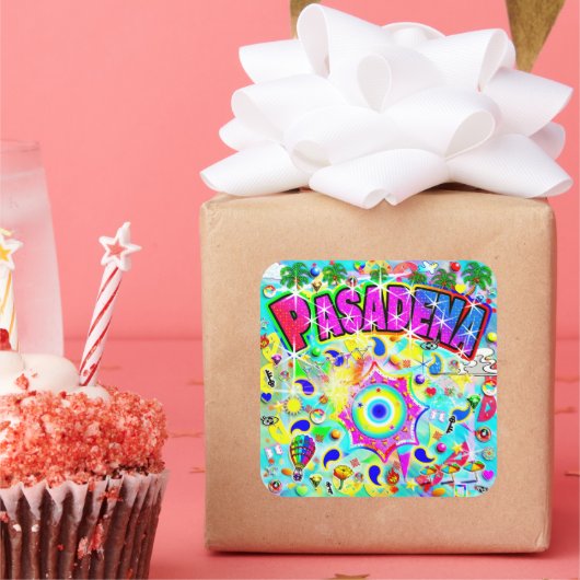 パサデナ ミスティック ダンス スクエアシール (パーティー)