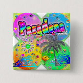 パサデナQuadroシーズンボタン 缶バッジ (正面)