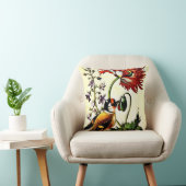 パサリ – マリアシビラメリアン植物芸術 クッション (椅子)