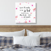 パサ与えル卿に136感謝してい:1キリスト教徒 キャンバスプリント (インサイチュ (寝室))