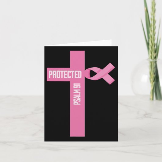 パサ保護ル91クリスチャン91th Psalm Bible Brea カード (正面)